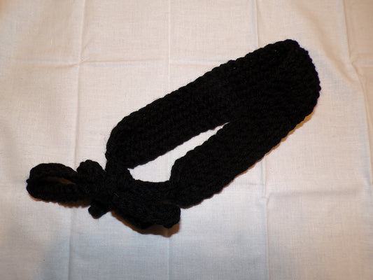Adjustable Tie Crochet Headband
